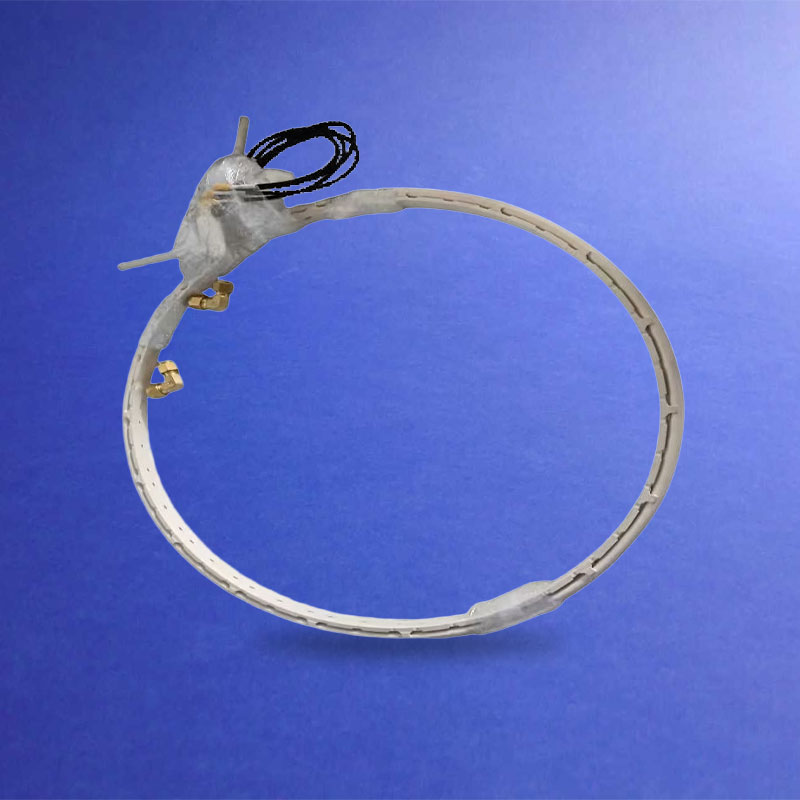 银涂层射频加热铜线圈组件